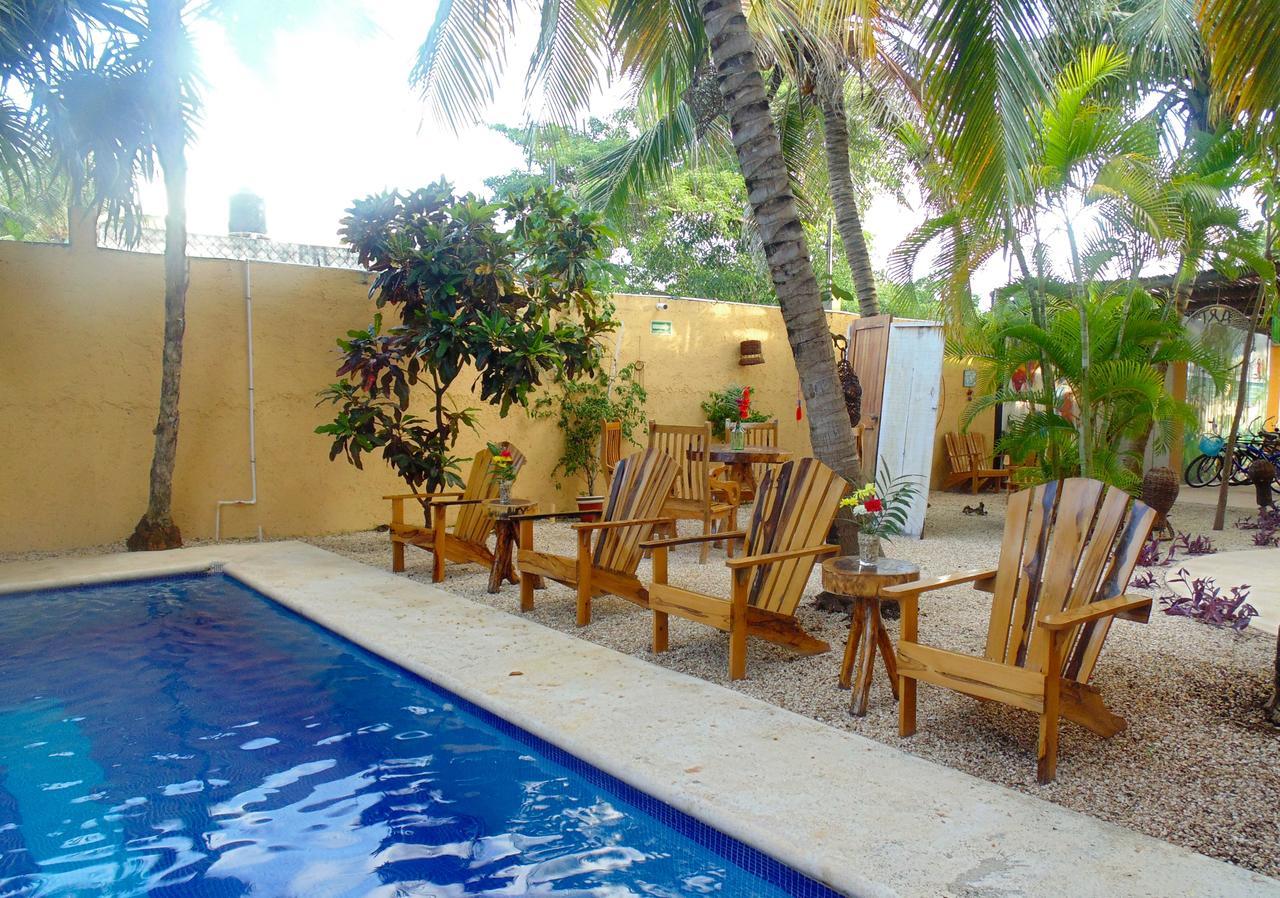 Art Hotel Tulum Bagian luar foto