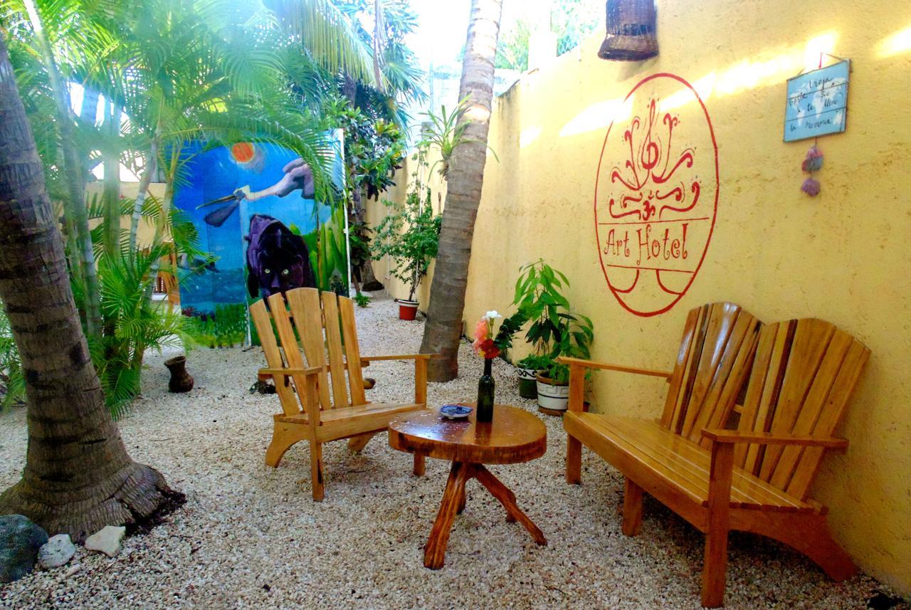 Art Hotel Tulum Bagian luar foto